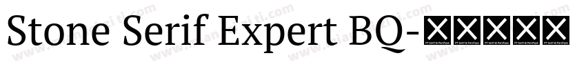 Stone Serif Expert BQ字体转换